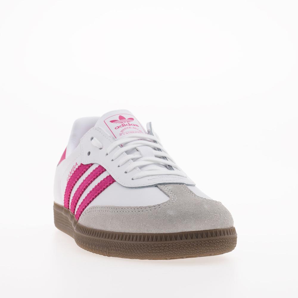 Buty młodzieżowe adidas Originals Samba OG J KK3556 - białe