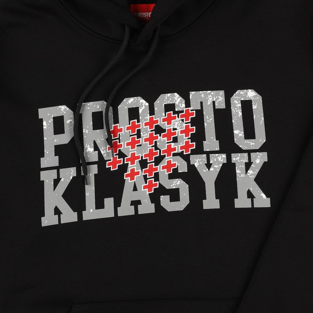Bluza Prosto Klasyk Hoodie Ferras KL232MSWE2082 - czarna