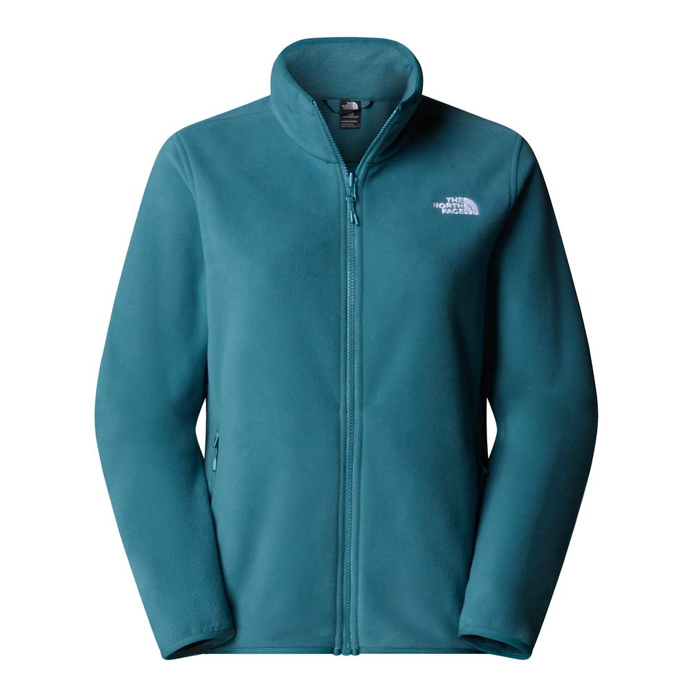 Bluza damska The North Face 100 Glacier Full-Zip Fleece 0A8D2FBQ51 - niebieska