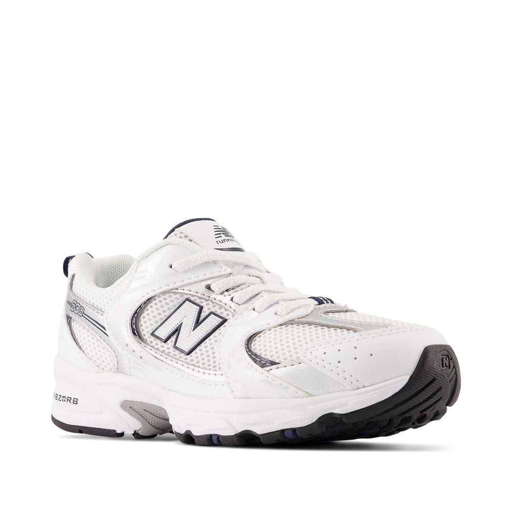 Buty dziecięce New Balance PZ530SB1 - białe
