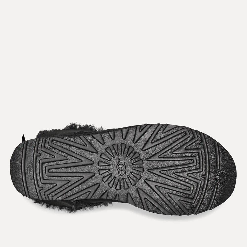 Buty damskie UGG W Mini Bailey Bow II 1016501-BLK - czarne