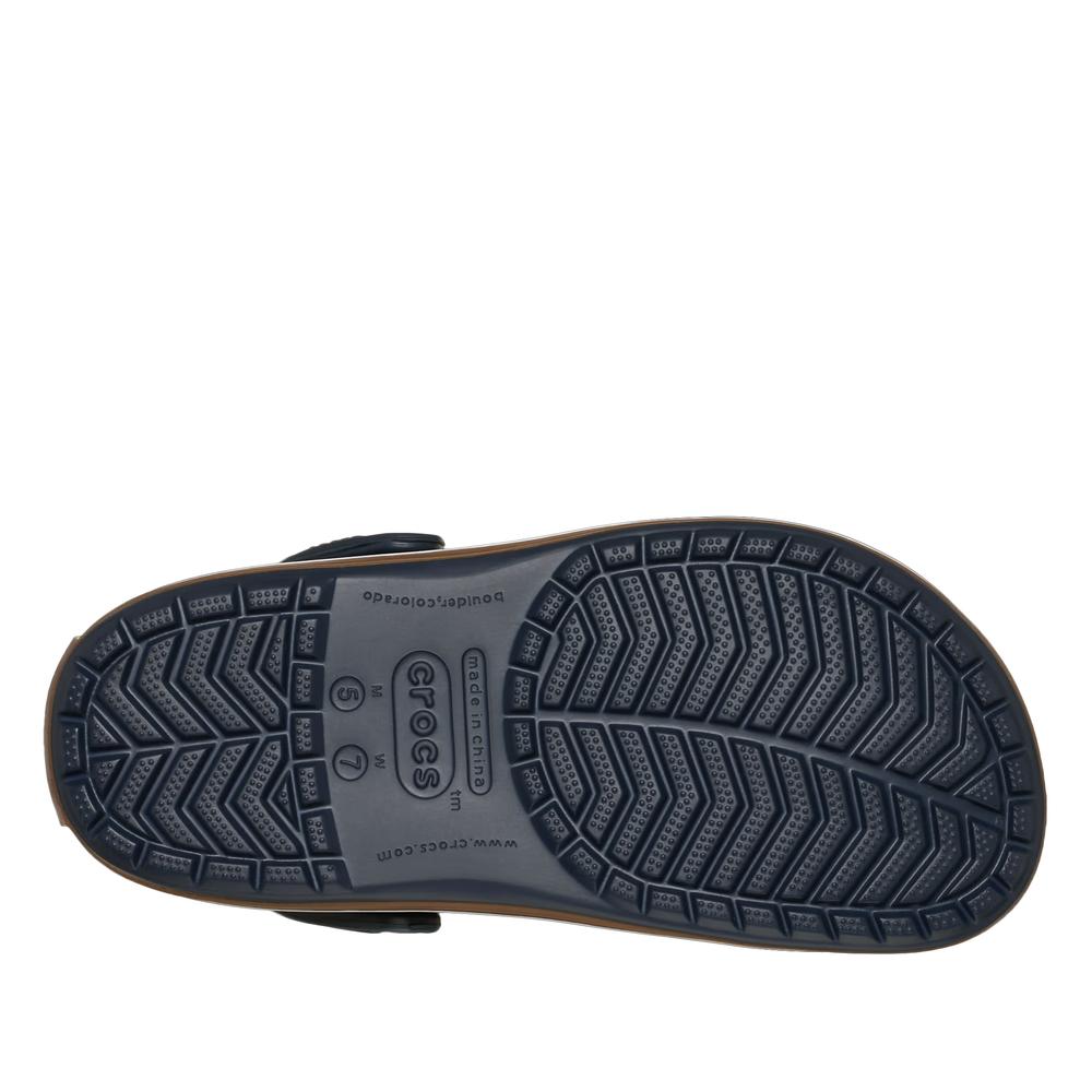 Klapki męskie Crocs Crocband Gum Clog 212756-410 - granatowe