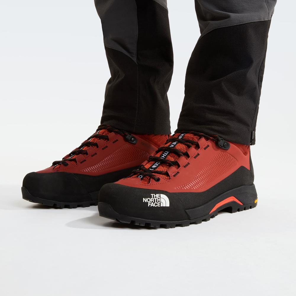 Buty męskie The North Face Verto Gore-Tex Mid 0A83NBM7P1 - czerwone