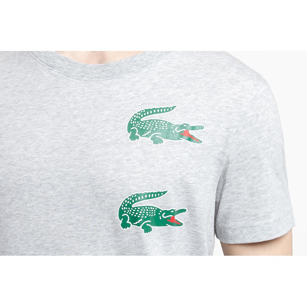 LACOSTE SPORT CREW NECK CROCODILE PRINT > TH7222-CCA