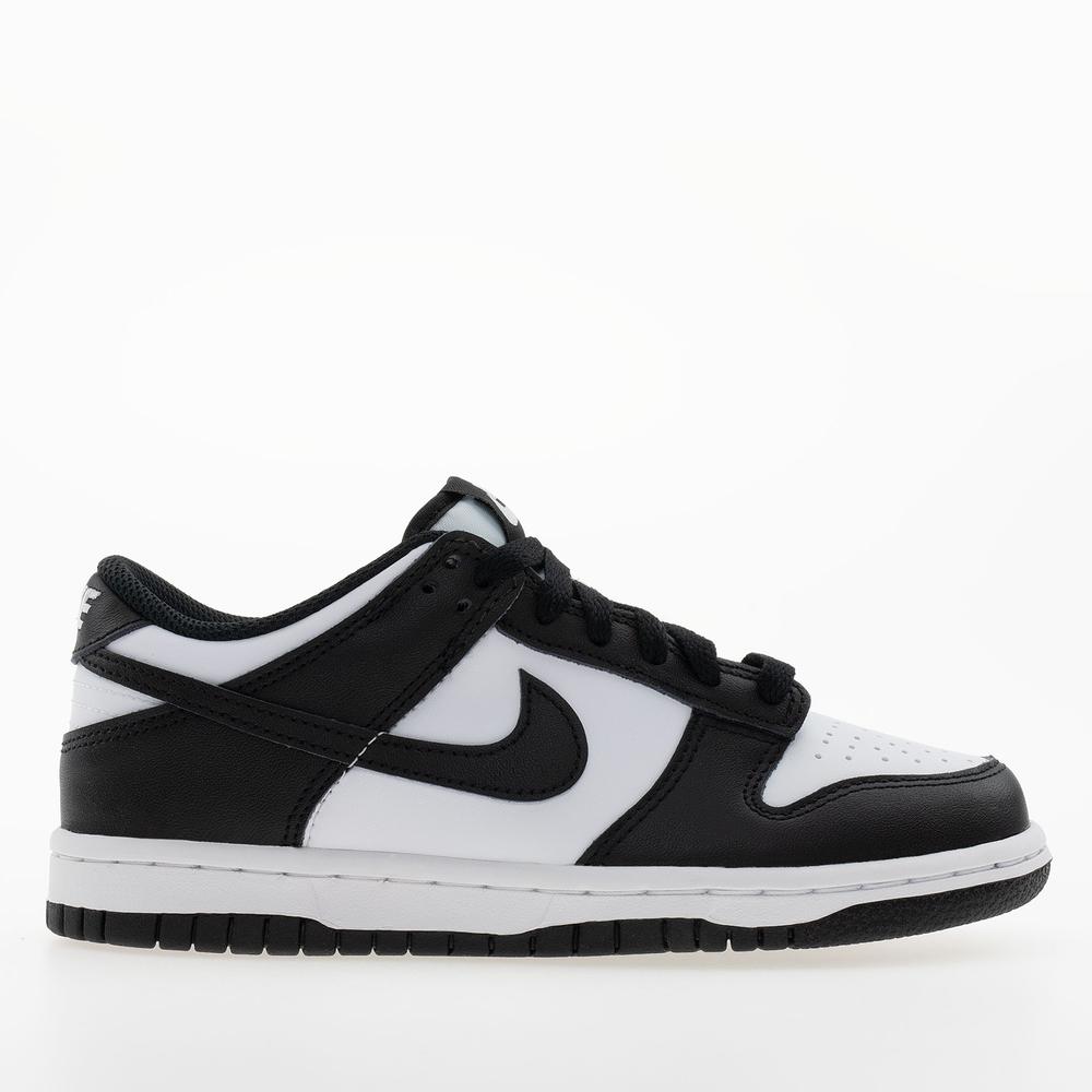 Buty młodzieżowe Nike Dunk Low CW1590-100 - biało-czarne
