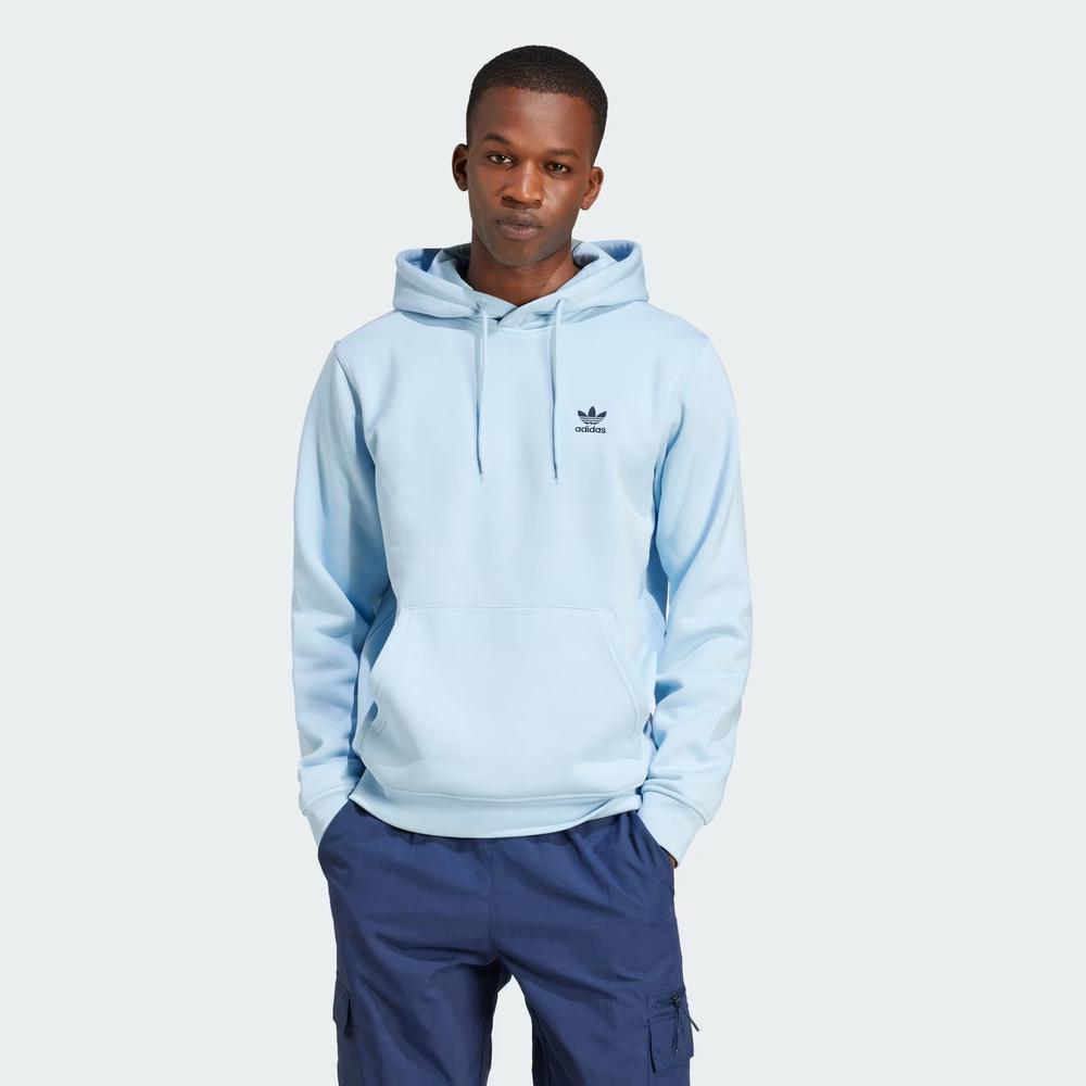 Bluza męska adidas Originals Trefoil Essentials JN0238 - niebieska
