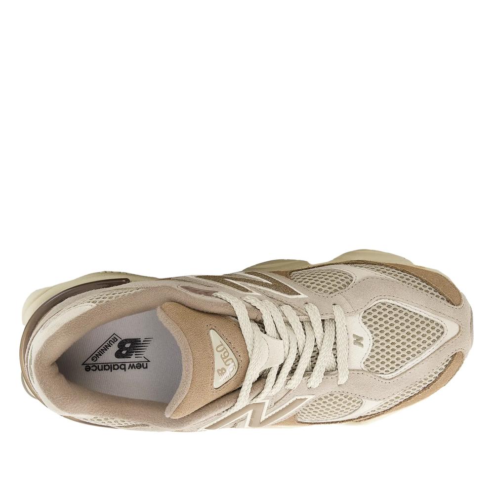 Buty młodzieżowe New Balance GC9060EX - beżowe