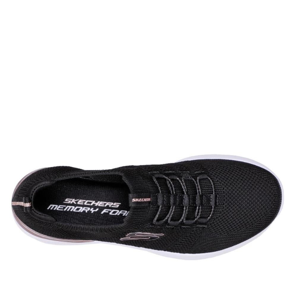 Buty damskie Skechers Air Dynamight Perfect Steps 149754BKRG - czarne