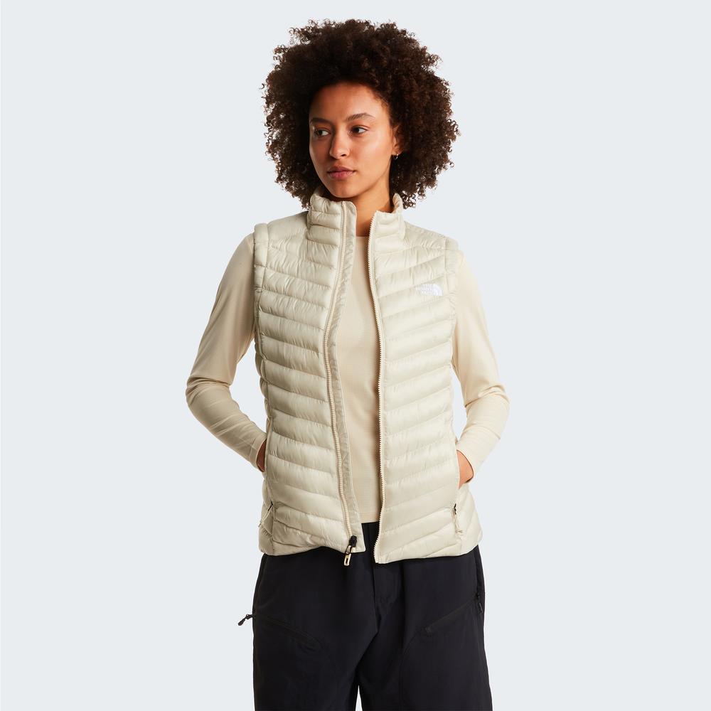 Bezrękawnik damski The North Face Huila 0A8DW5DOM1 - beżowa