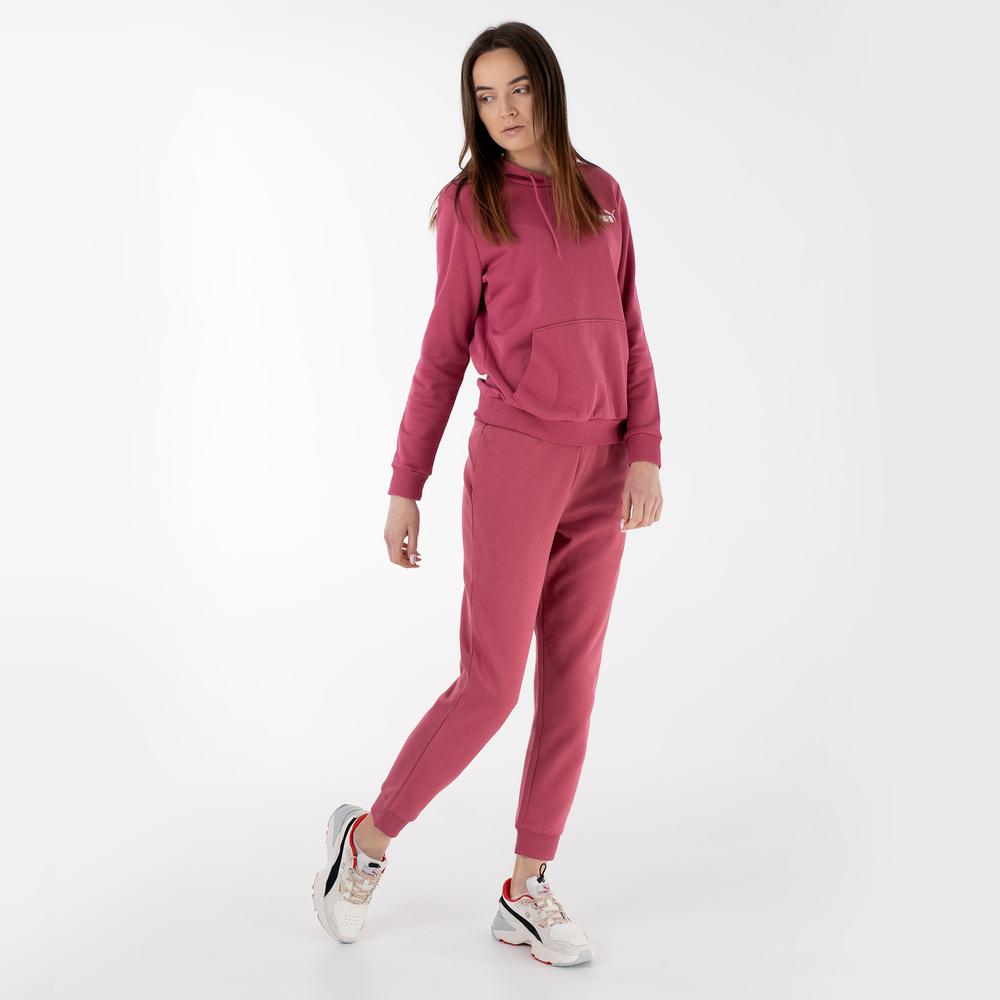 Spodnie Puma Essentials+ Metallic 84995945 - różowe