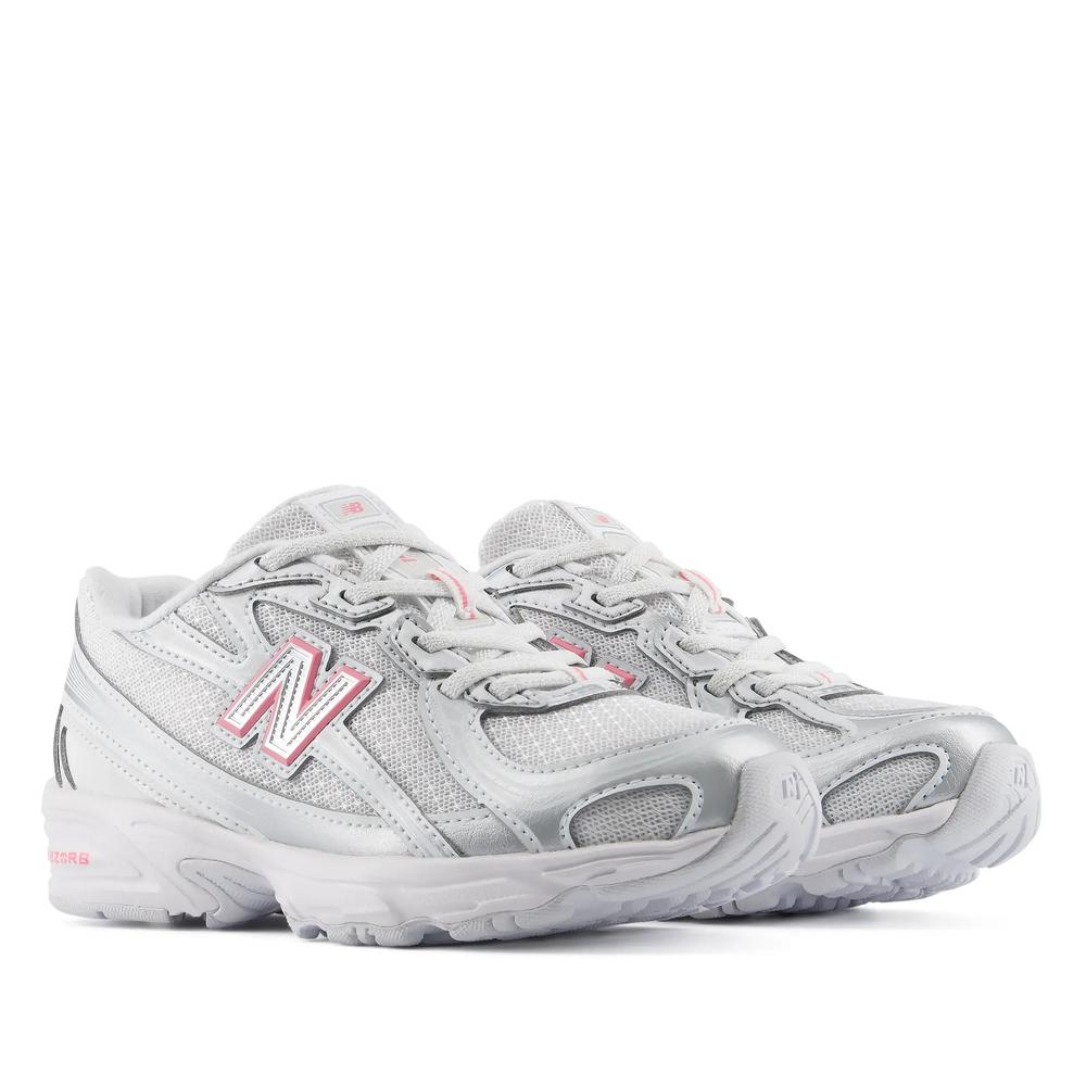 Buty dziecięce New Balance P7403DB - białe