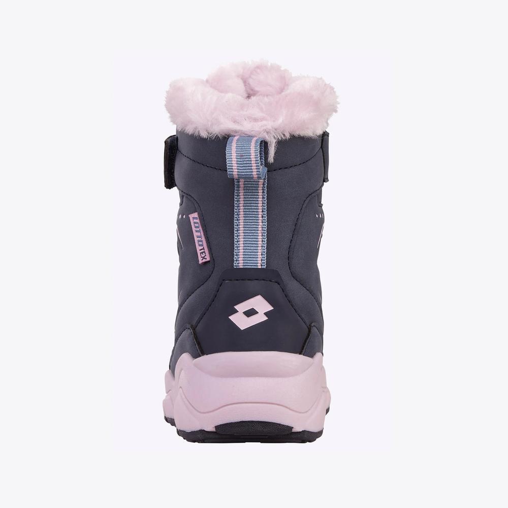 Buty dziecięce Lotto Nizina Tex 2600370K-5948 - granatowe
