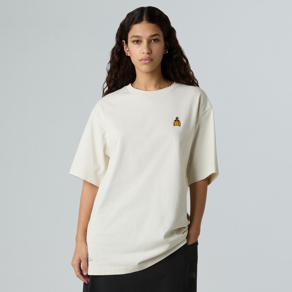 Koszulka męska The North Face Icon Mountain Jacket 0A8EU7QLI1 - biała