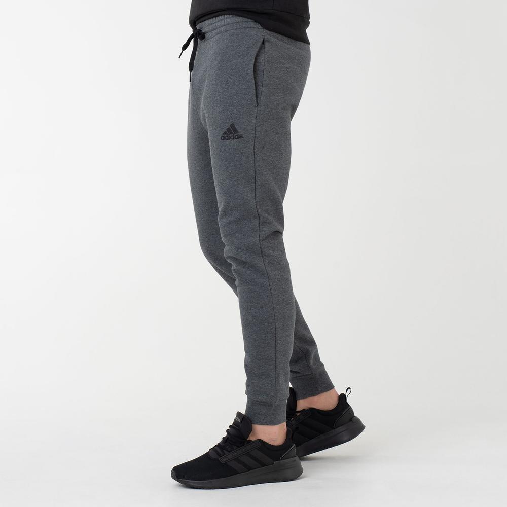 Spodnie adidas Essentials Fleece Regular Tapered HL2243 - szare