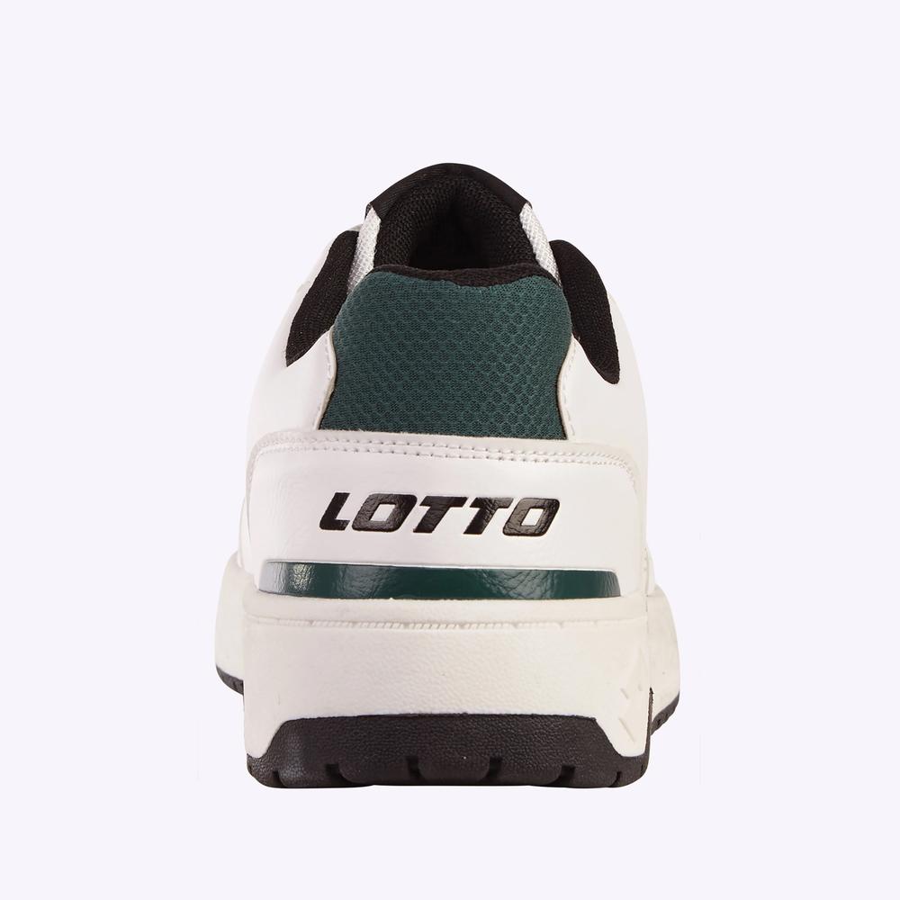 Buty Lotto Boxscore 2400580U-1060 - biało-zielone