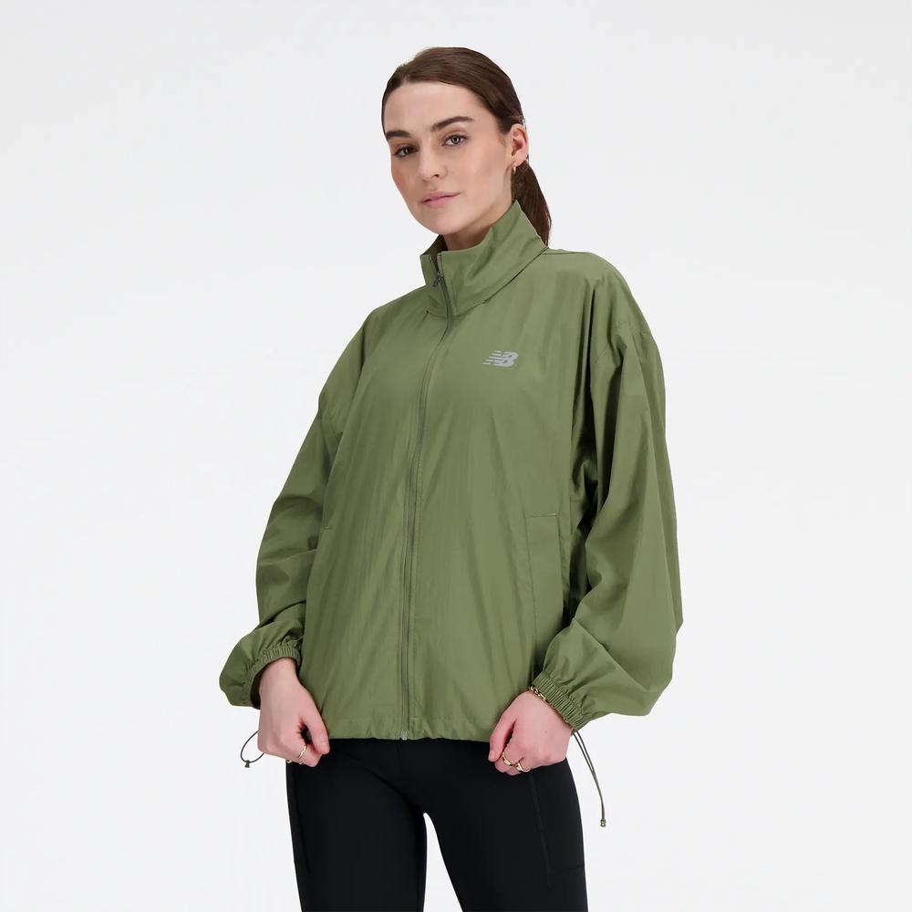 Kurtka New Balance WJ41553DEK - zielona
