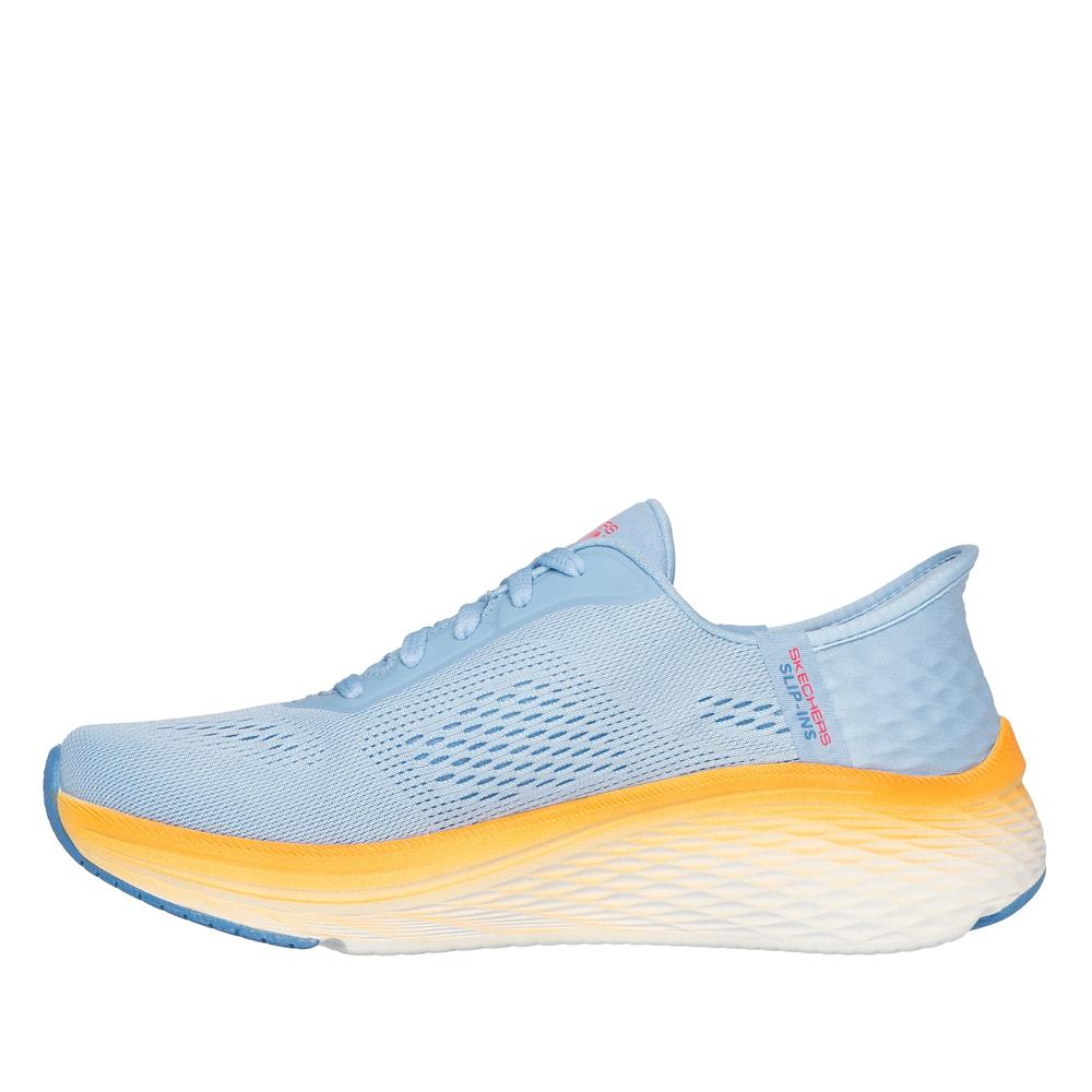 Buty damskie Skechers Max Cushioning Elite 2.0 - Solace 129626BLOR - niebieskie