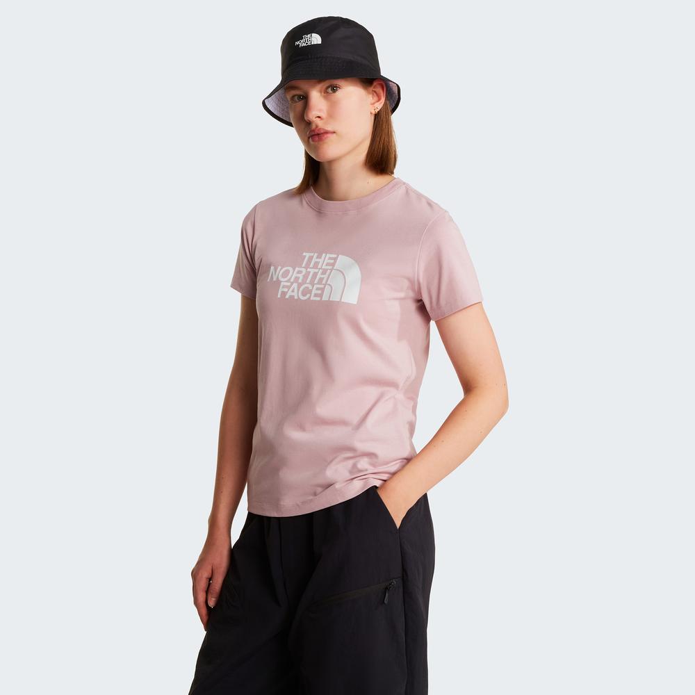 Koszulka damska The North Face Evolution Half Dome 0A8FX60SO1 - różowa