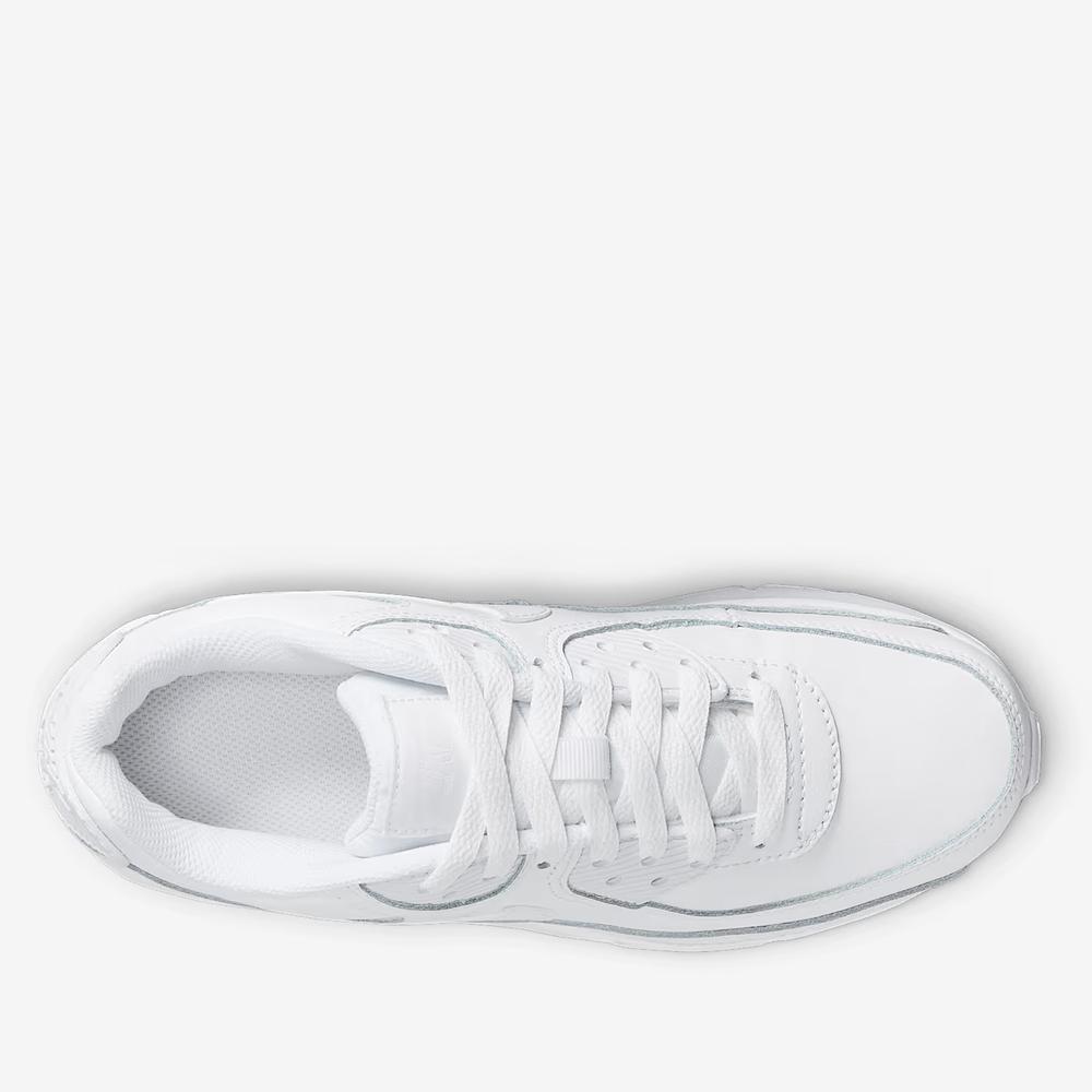 Buty młodzieżowe Nike Air Max 90 HF6358-102 - białe