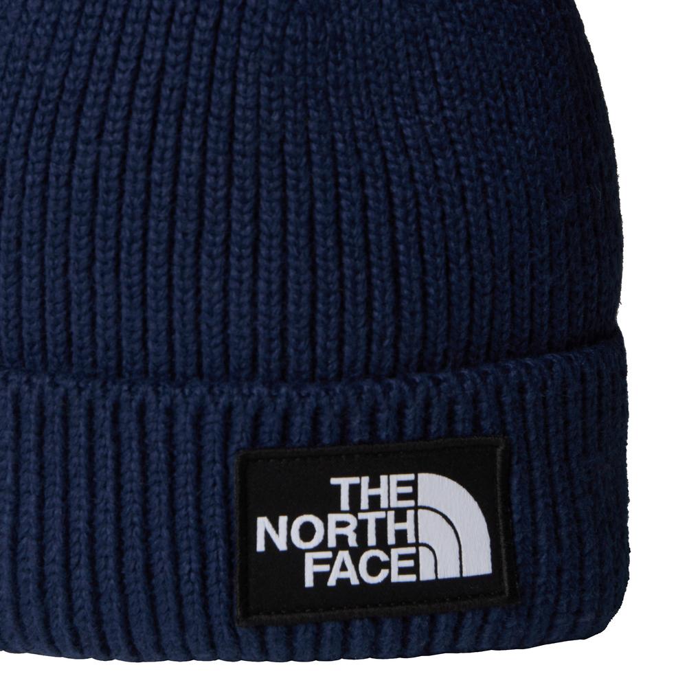 Czapka unisex The North Face Logo Box Beanie 0A8CHE8K21 - granatowa
