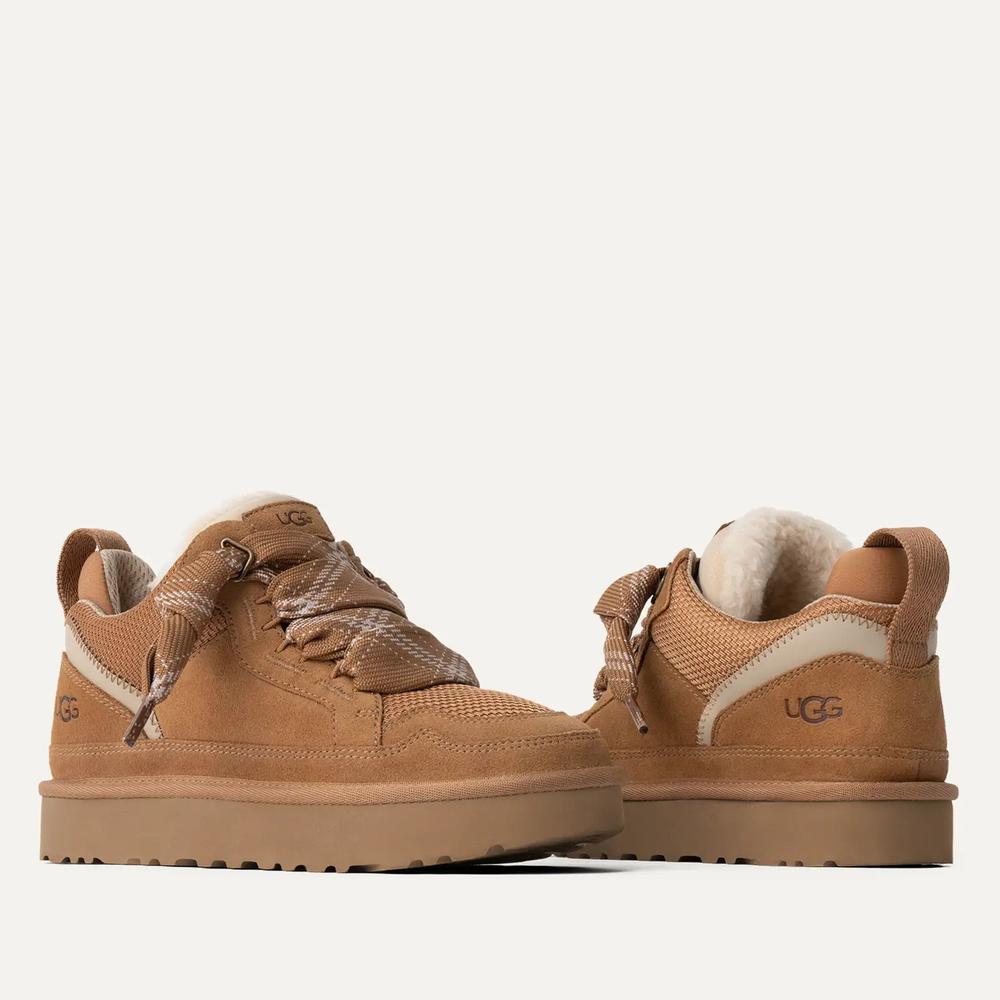 Buty damskie Ugg Lowmel Sneaker 1144032-CHE - beżowe