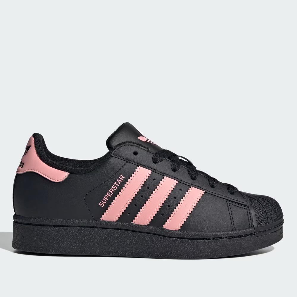 Buty młodzieżowe adidas Originals Superstar II JR9862 - czarne