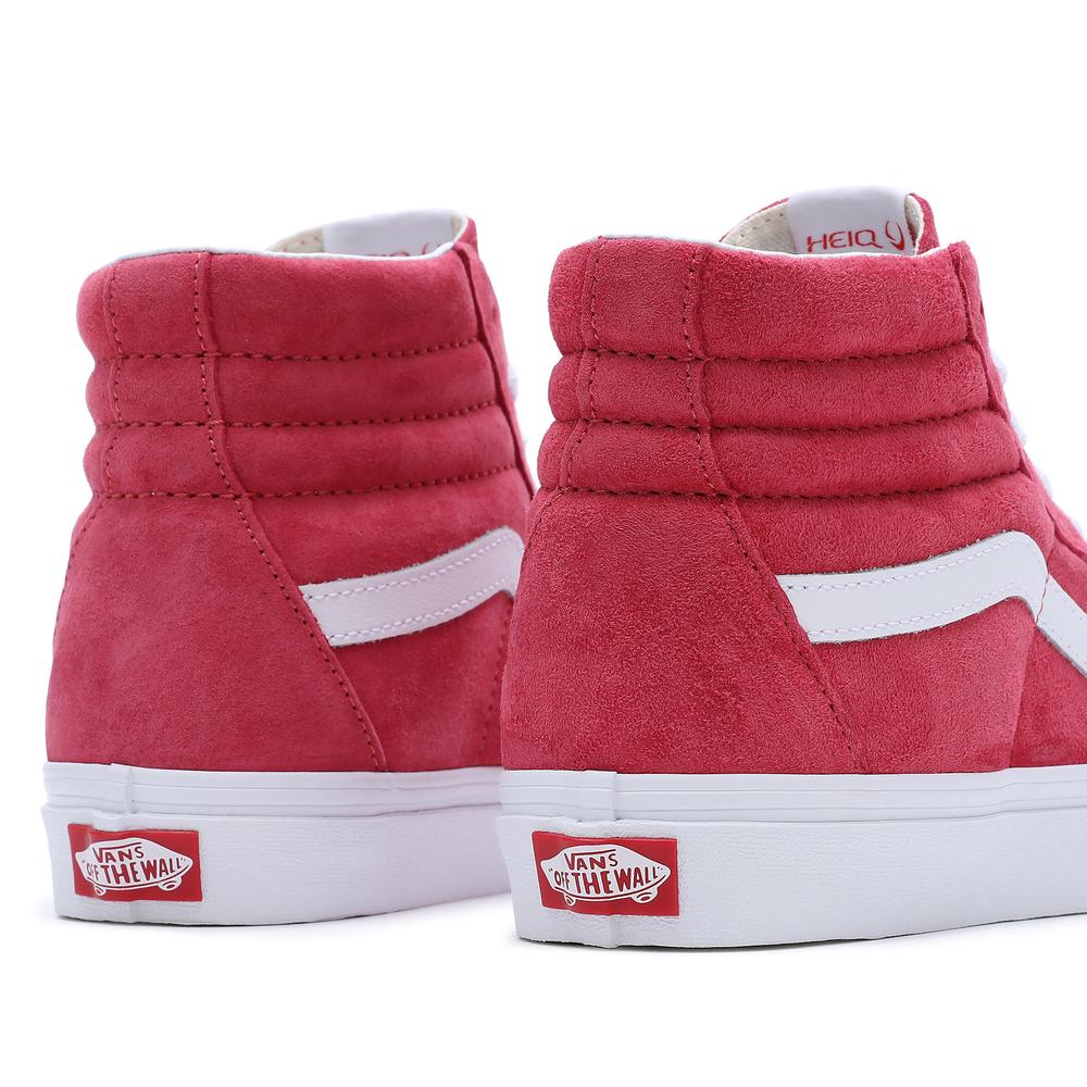 Buty Vans Pig Suede Old Skool VN0007NSZLD1 - czerwone