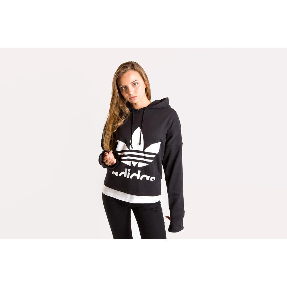 ADIDAS CROPPED HOODIE > EC1874