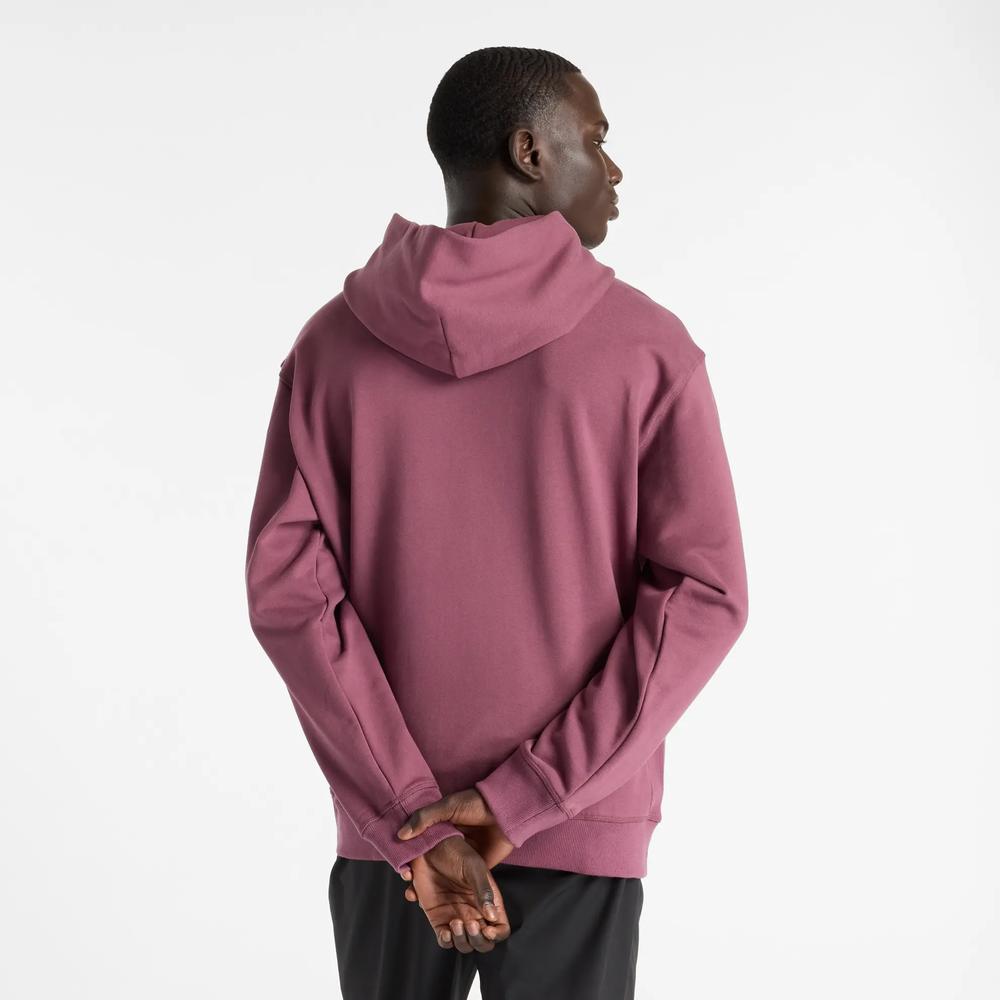 Bluza męska New Balance MT51512FDP - różowa