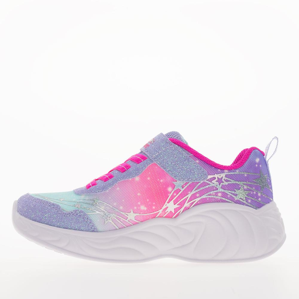 Buty Skechers S Lights Unicorn Dreams Wishful Magic 302299LLVHP - fioletowe