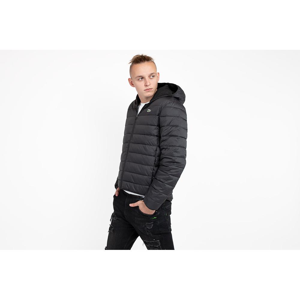 LACOSTE SPORT HOODED WATER-RESISTANT QUILTED JACKET > BH1531-C31