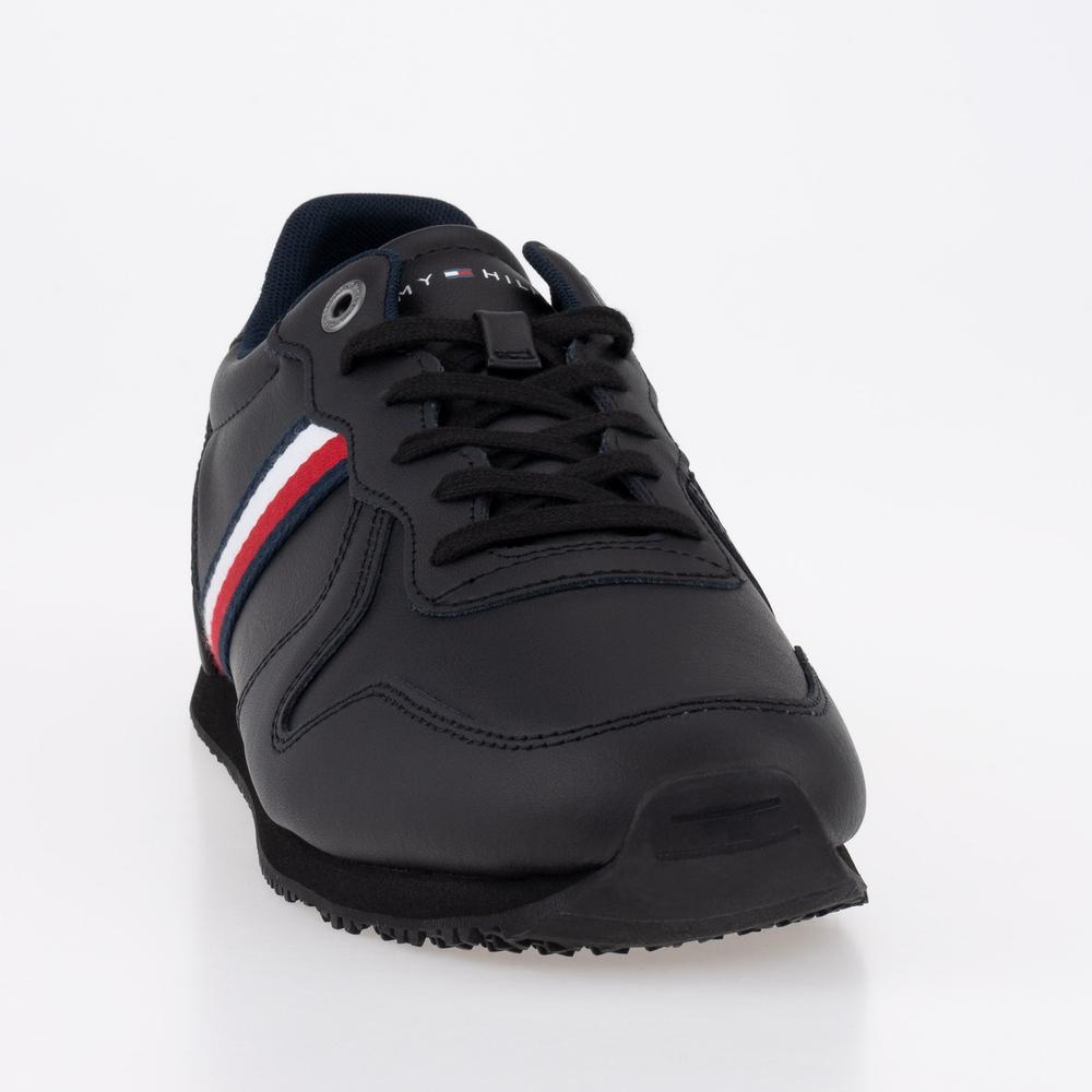 Buty Tommy Hilfiger Iconic Runner Leather FM0FM04281-BDS - czarne