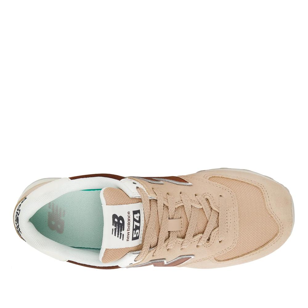 Buty New Balance WL574DO2 - beżowe