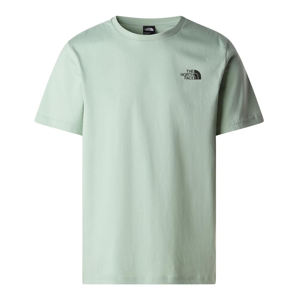 Koszulka męska The North Face NSE Box 0A87NPI851 - miętowa