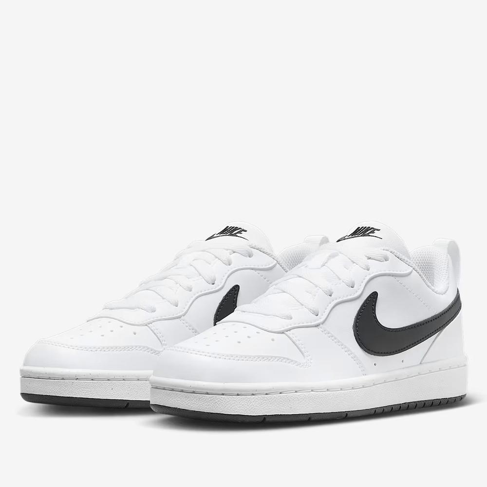 Buty młodzieżowe Nike Court Borough Low Recraft DV5456-104 - białe