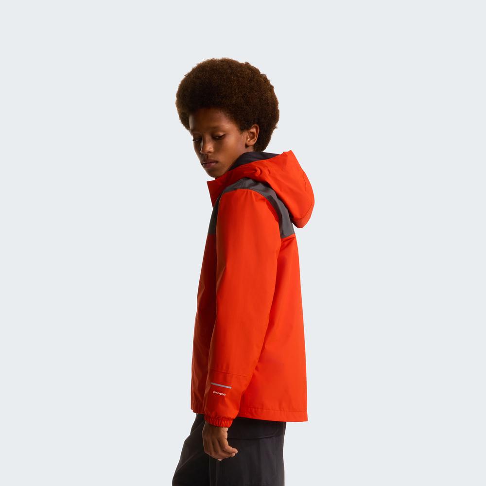 Kurtka dziecięca The North Face Antora Rain Jacket 0A8A48G6L1 - czerwona