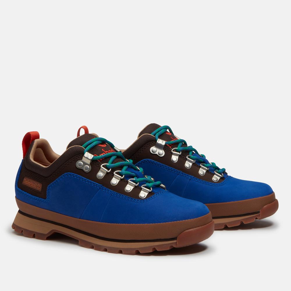 Buty męskie Timberland Euro Hiker Low Lace TB0A443ZELD1 - niebieskie