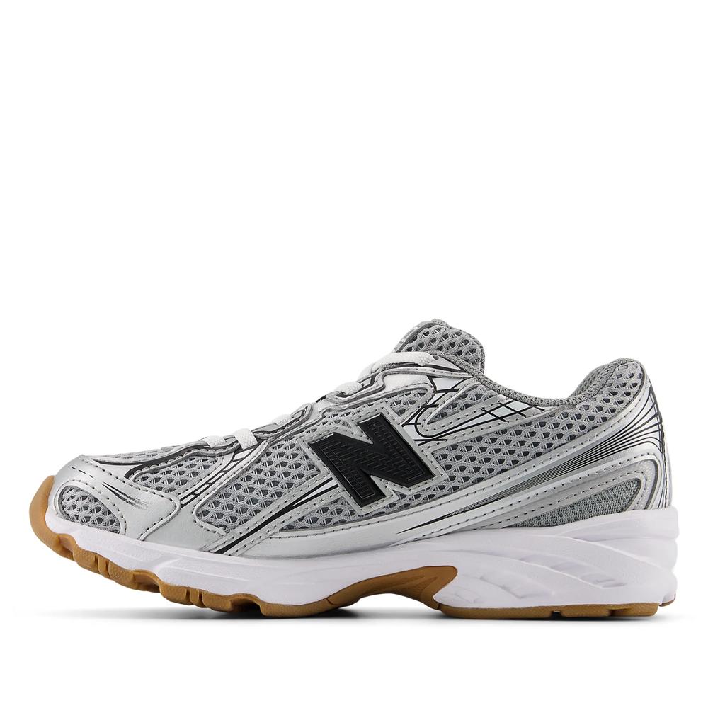 Buty dziecięce New Balance PZ740GB - szare