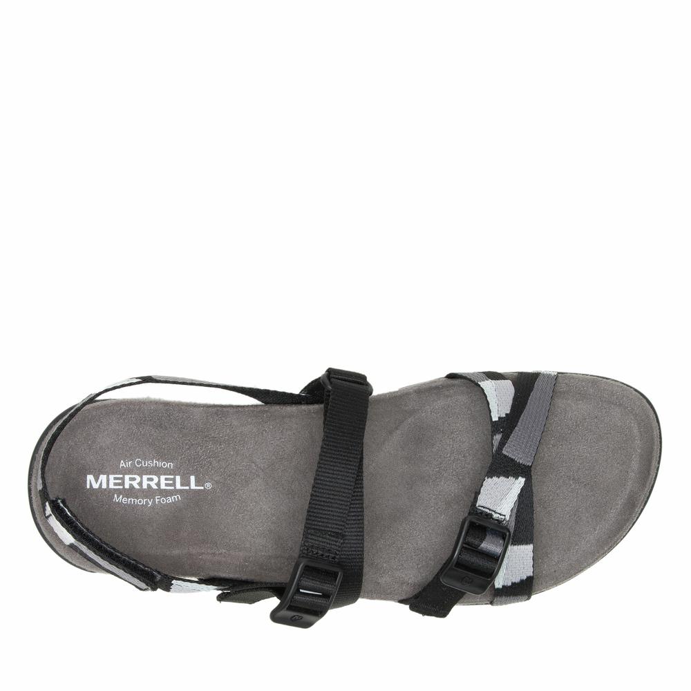 Sandały Merrell District 3 Backstrap Web J004190 - czarne