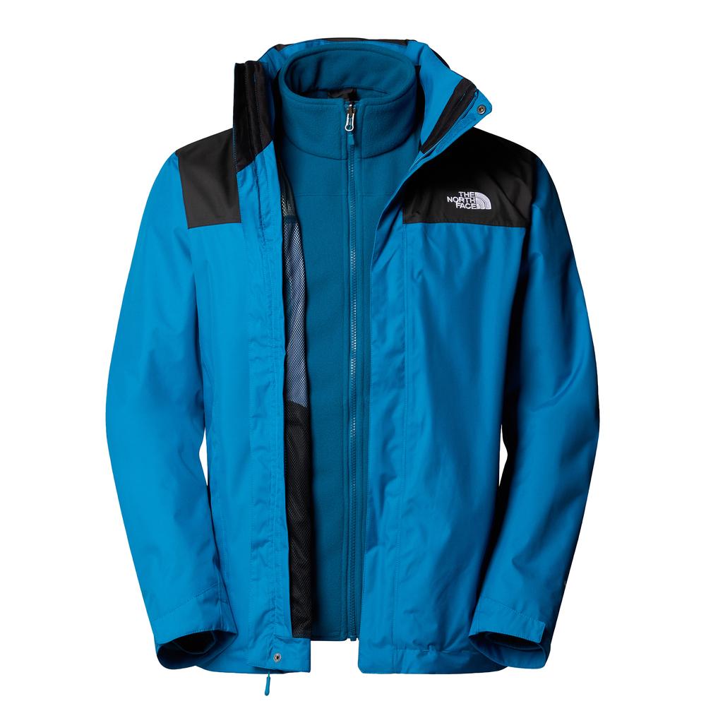 Kurtka męska The North Face Evolve II Triclimate 00CG55DON1 - niebieska