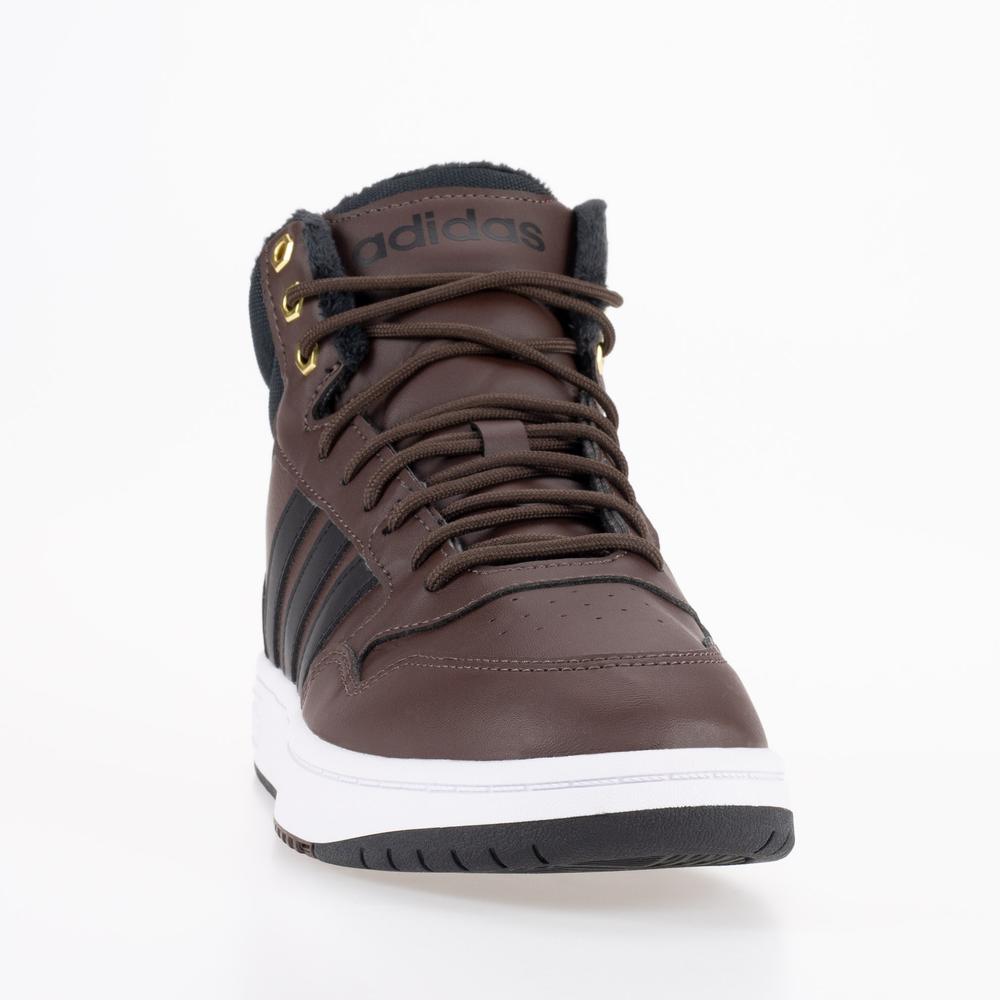 Buty adidas Hoops 3.0 Mid Winterized GZ6680 - brązowe