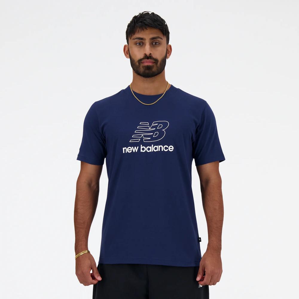 Koszulka New Balance MT41906NNY - granatowa