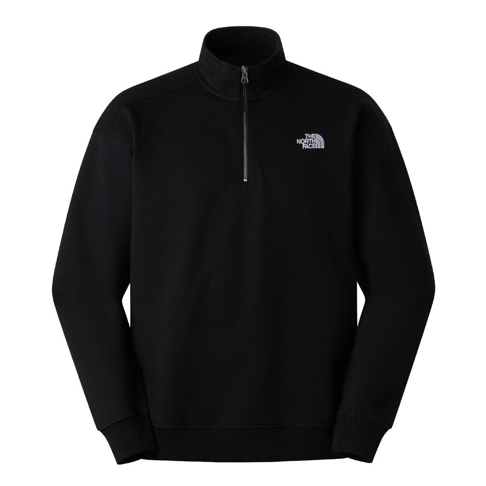 Bluza męska The North Face Oversize 1/4 Zip Crew 0A8F24JK31 - czarna