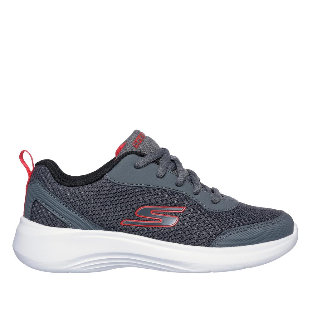 Buty dziecięce Skechers Selectors Sky Flex 403616LCHAR - szare