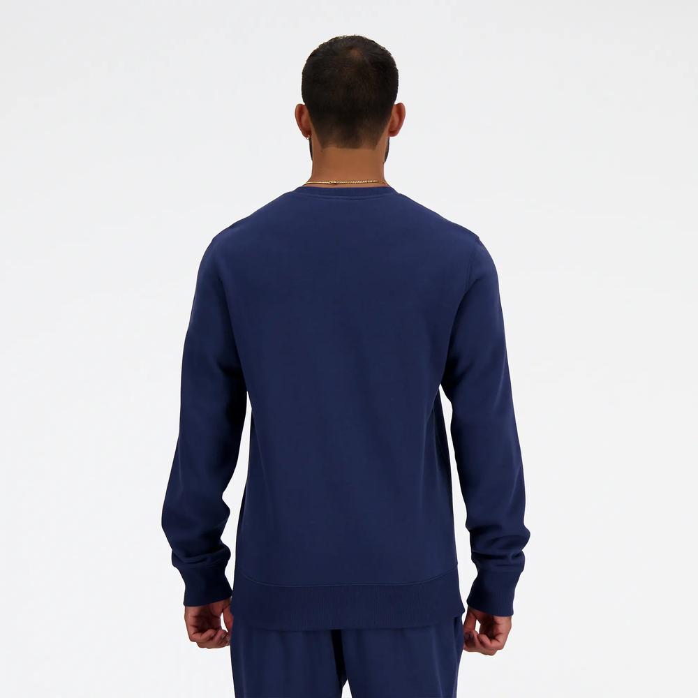 Bluza New Balance MT03911NNY - granatowa
