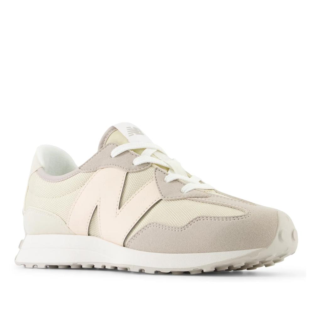 Buty New Balance GS327FM - beżowe