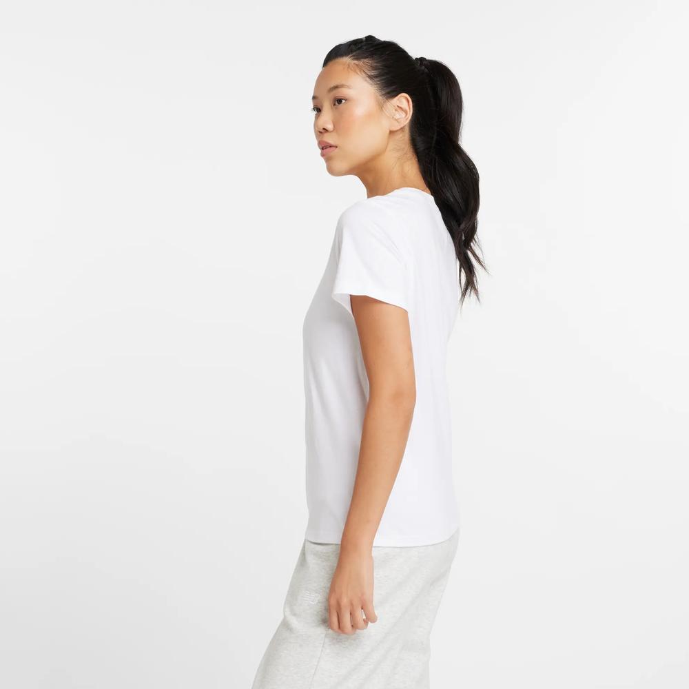 Koszulka damska New Balance WT43582WT - biała