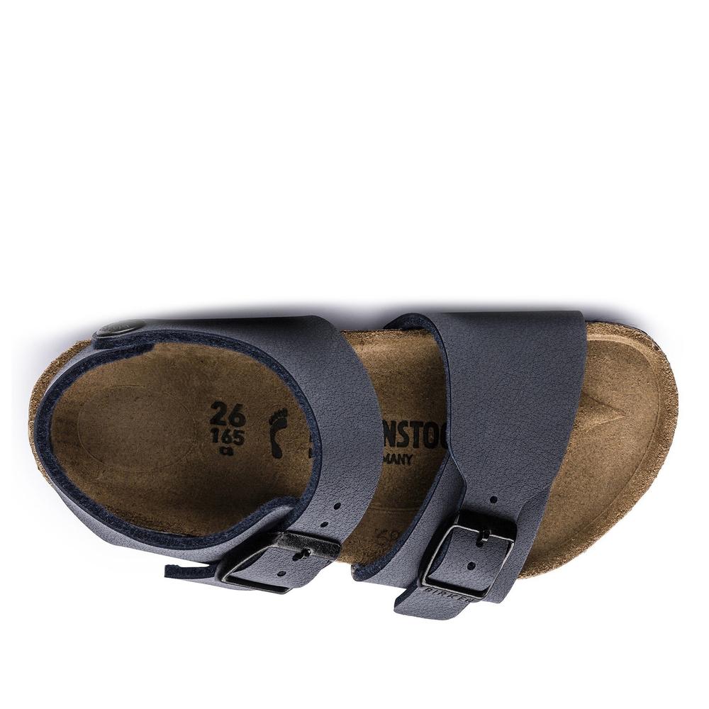 Sandały dziecięce Birkenstock New York 87773 - granatowe