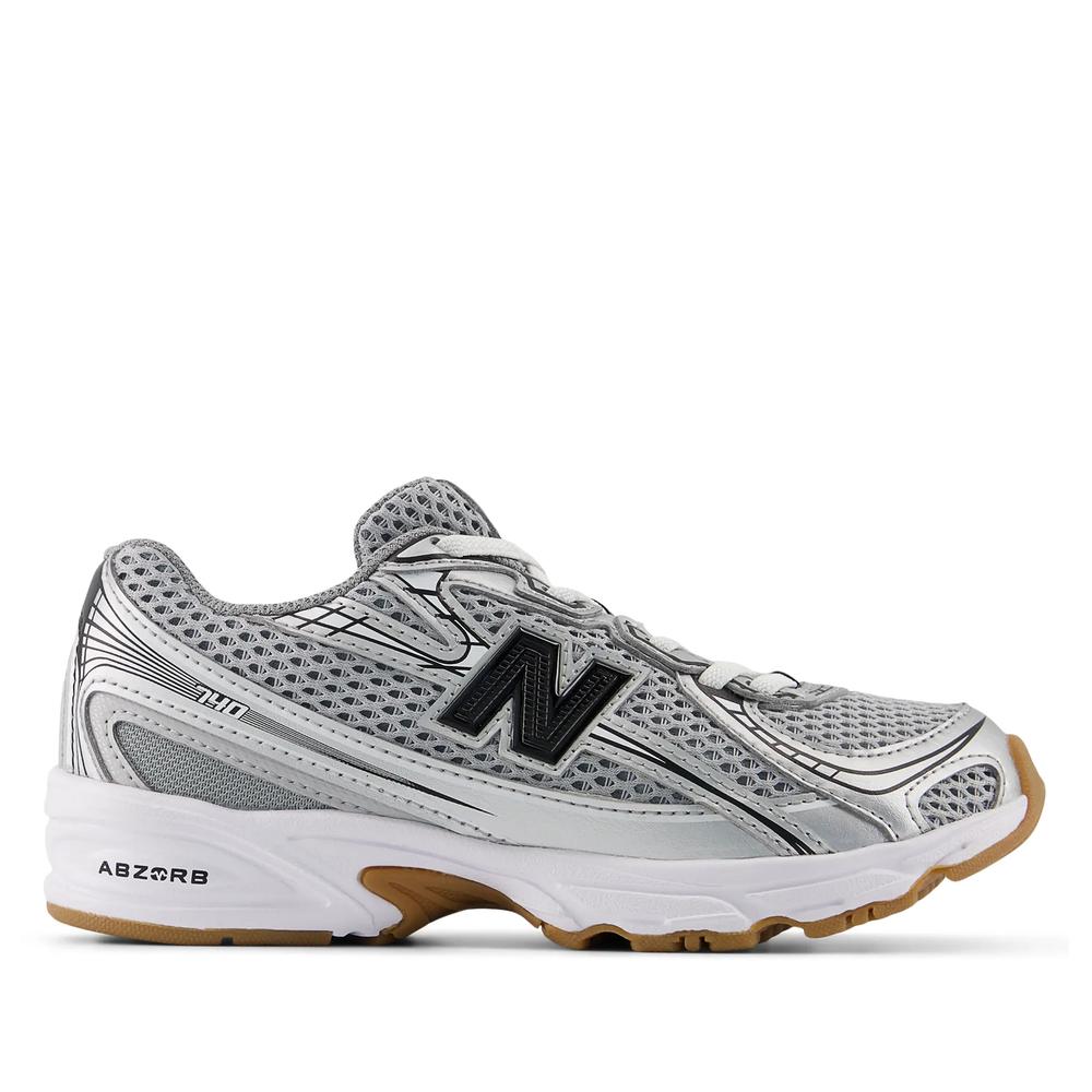 Buty dziecięce New Balance PZ740GB - szare