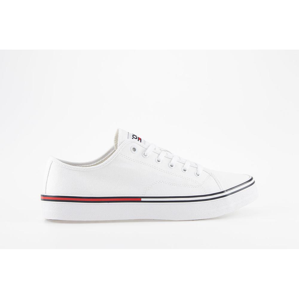 Buty Tommy Jeans Essential Low EM0EM00962-YBR - białe